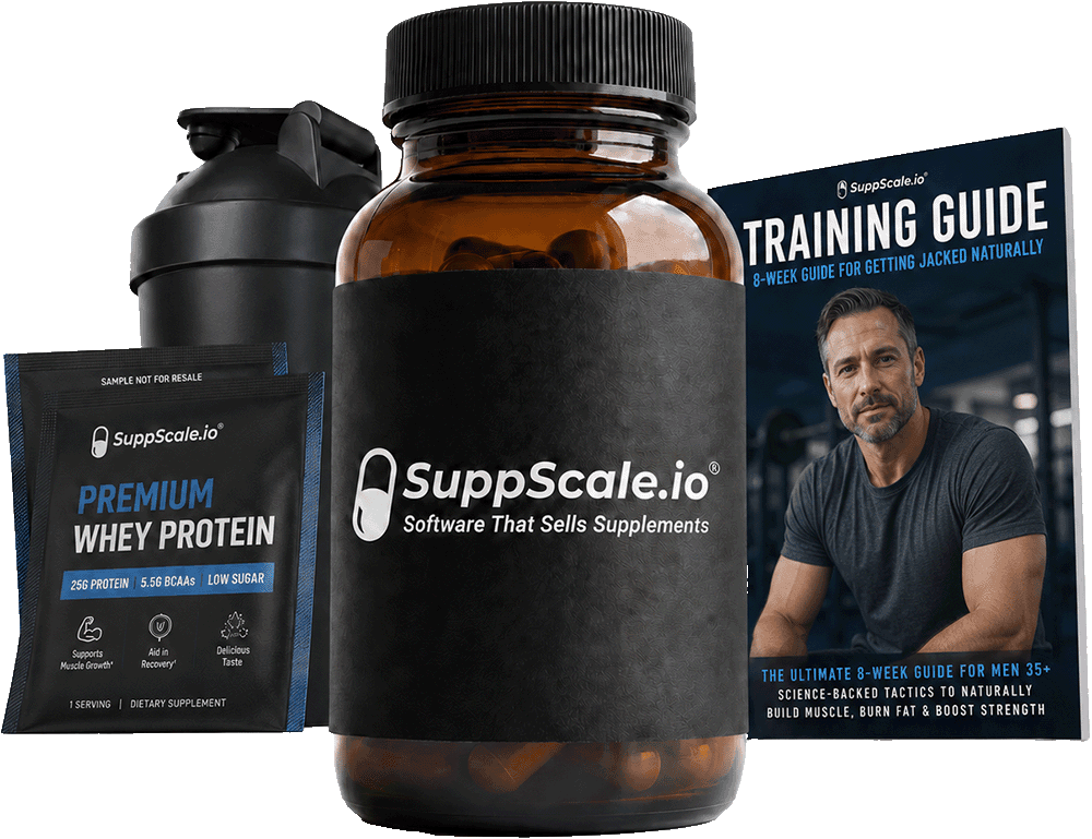 SuppScale website build offer preview